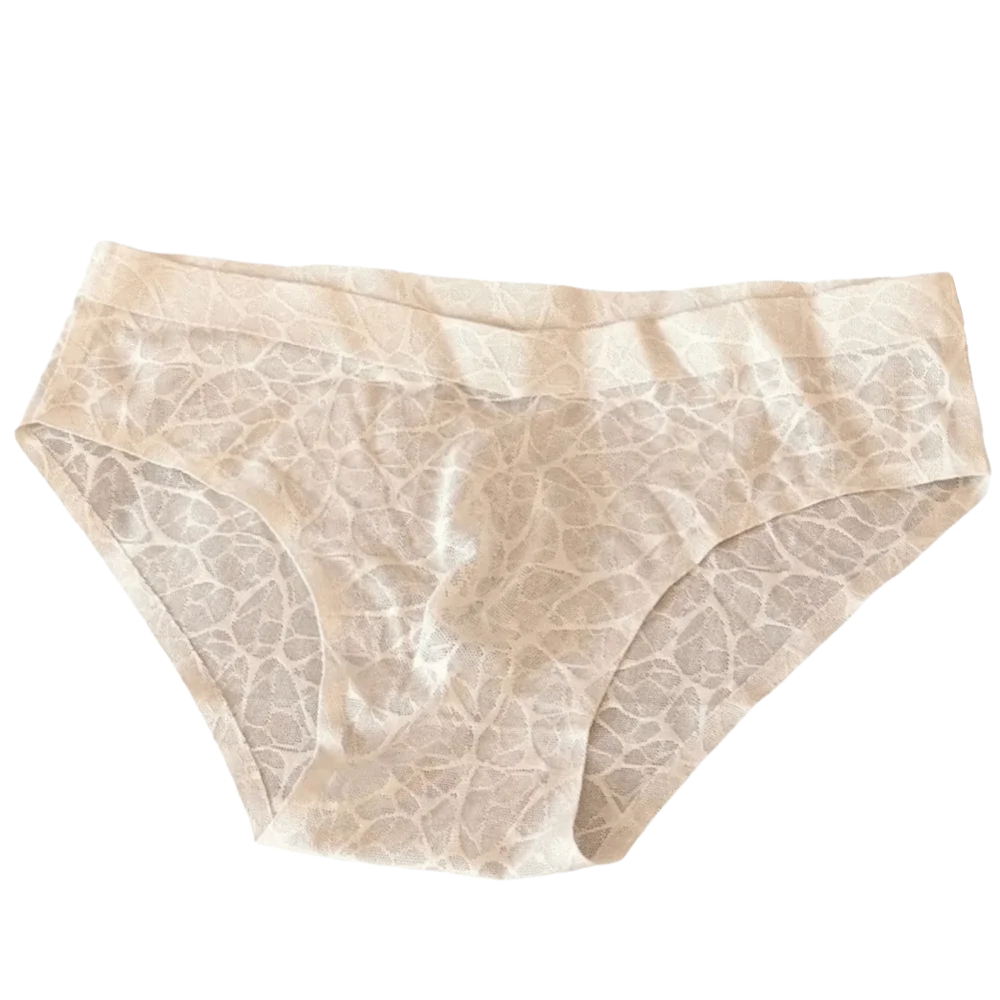 Cool Summer 3D Bulge Pouch Men's Underwear Lingerie Low Waist Mesh Panties Stripe Grid Thin Triangle Panties Male
