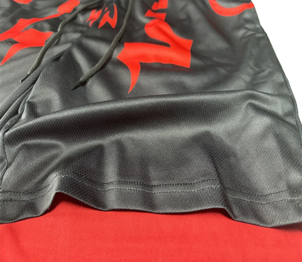 Jujutsu Kaisen Anime Kompresyjny strój sportowy Fitness Zestaw męski Sukuna Nadruk 3D Szybkoschnący Rashguard + Spodenki gimnastyczne 2 w 1 Lato