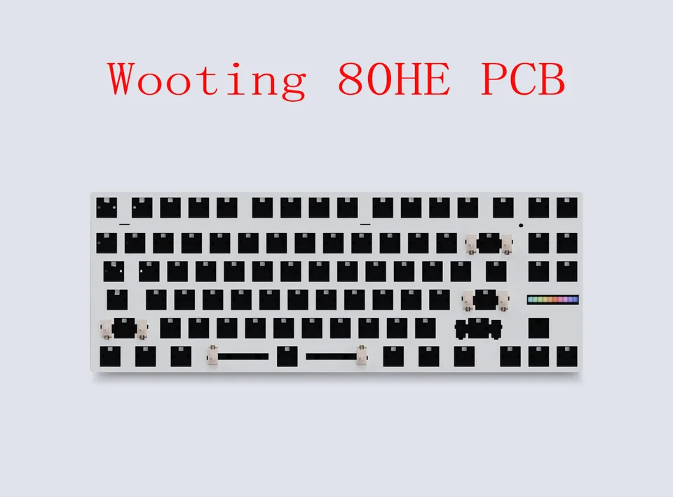 Wooting 60HE V2 Wooting 60HE+ Wooting 80HE PCB Placa de Circuito