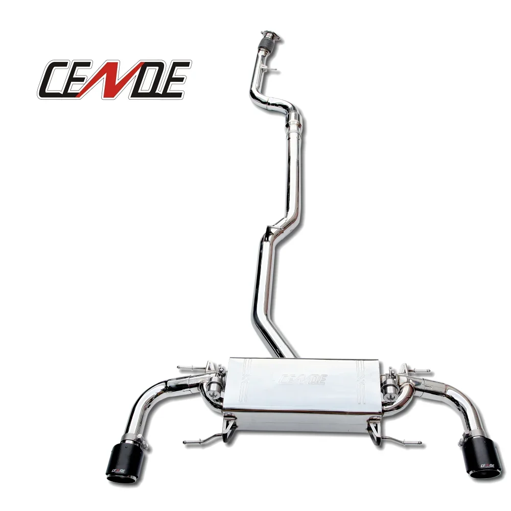 

CENDE Car Parts Stainless Steel carbon fiber exhaust pipe for Alfa Romeo Guilia Stelvio