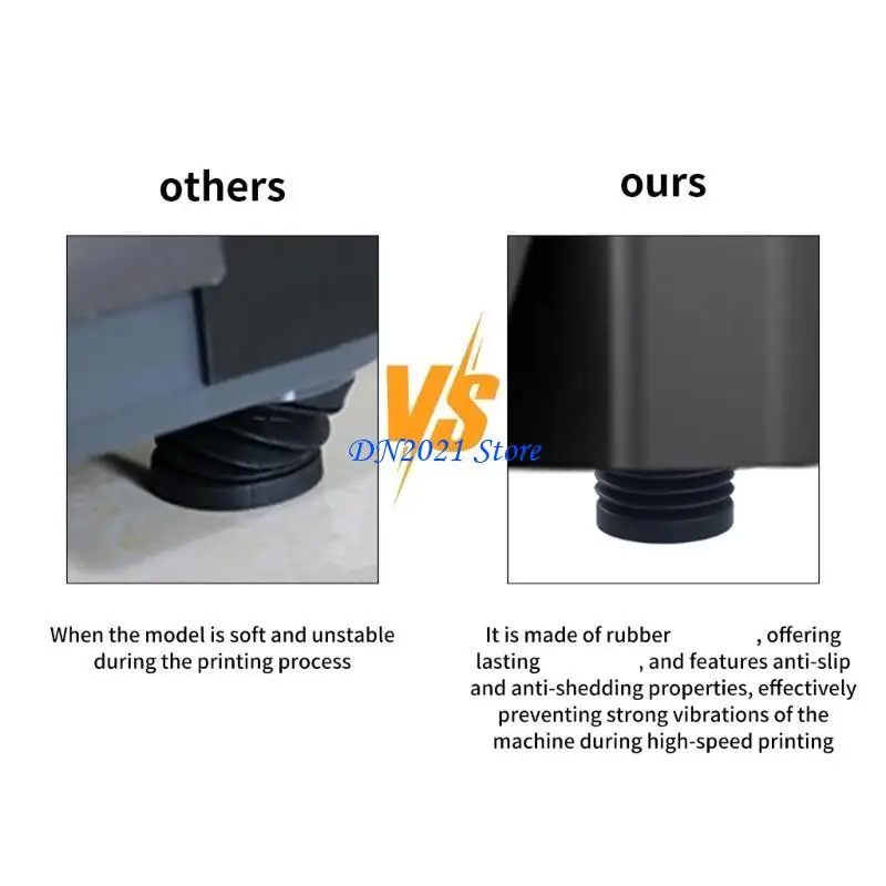 

F3KE Vibration Reduction Rubber Pads For Cebtauri Carbon Printer Stable Equipment