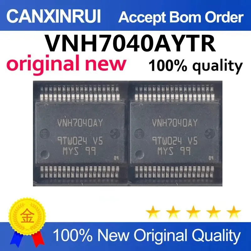 (5-100piezas) imported VNH7040AYTR VNH7040AY, SSOP36, driver IC chip, good to use.