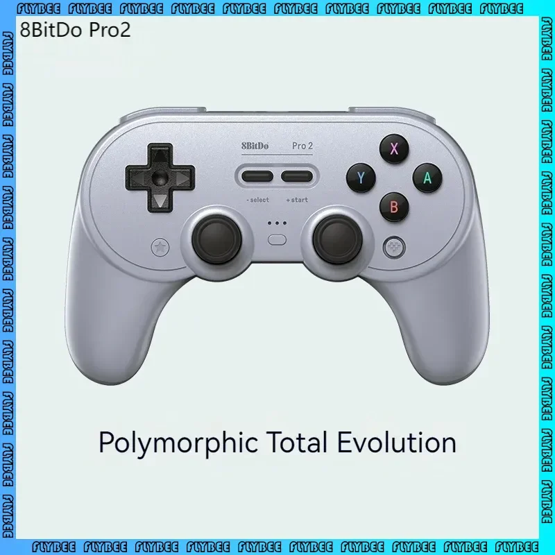 

8bitdo Pro2 Wireless Bluetooth Gamepad Wired Connection Hall Joystick Linear Trigger Vibration PC Steam Gaming Controller Gifts