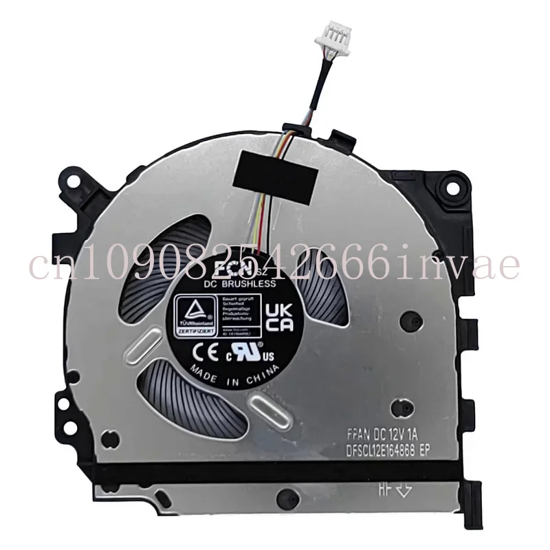 Laptop CPU fan for Asus Zenbook 14 q409z ux3402z um3402y p/n � dc12v 1A fan