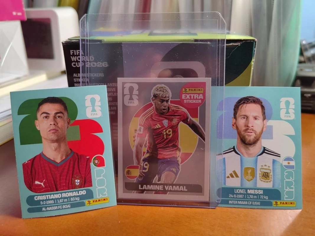 Pack de cartes et album officiels Panini de la Coupe du Monde FIFA 2026, édition limitée, collection pour les fans, cadeau personnalisé