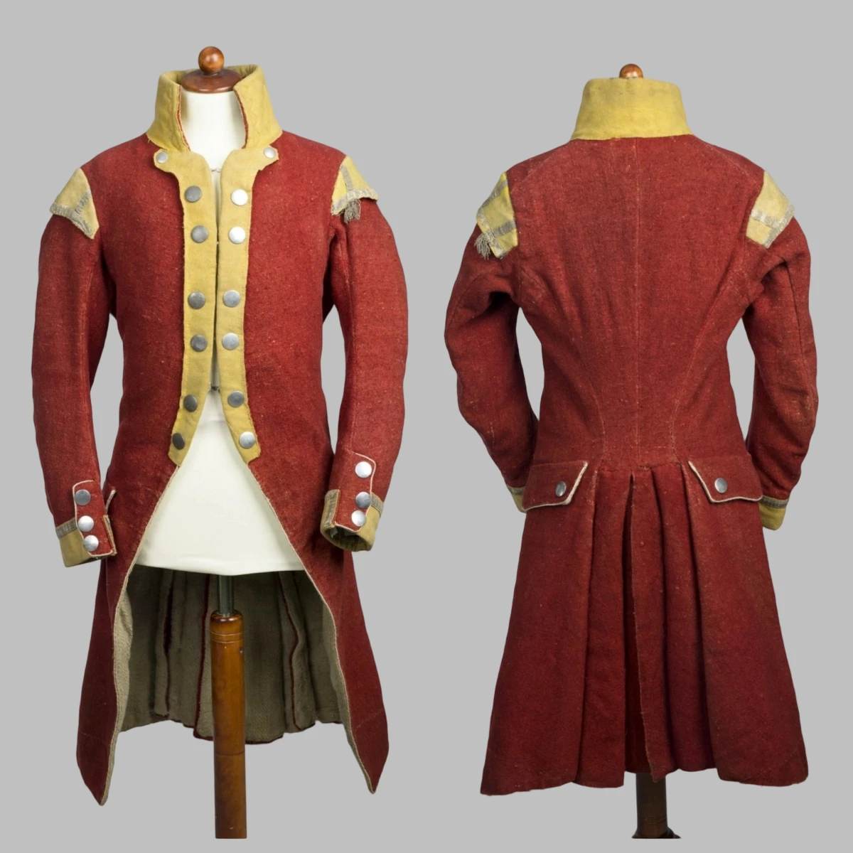 سترة عسكرية حمراء تاريخية للرجال زي ضباط نابليونيا هوسار للحرب الثوري زي جندي الحرس الاستعماري ريجنسي