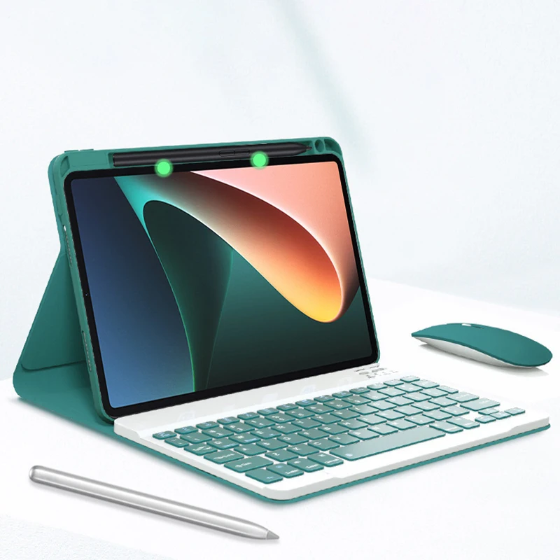 

Wireless Keyboard Case for Xiaomi Mipad 5 11 inch 5 Pro Smart Cover Spanish Portugues Keyboard for Xiaomi Mi pad 5 Pro Case