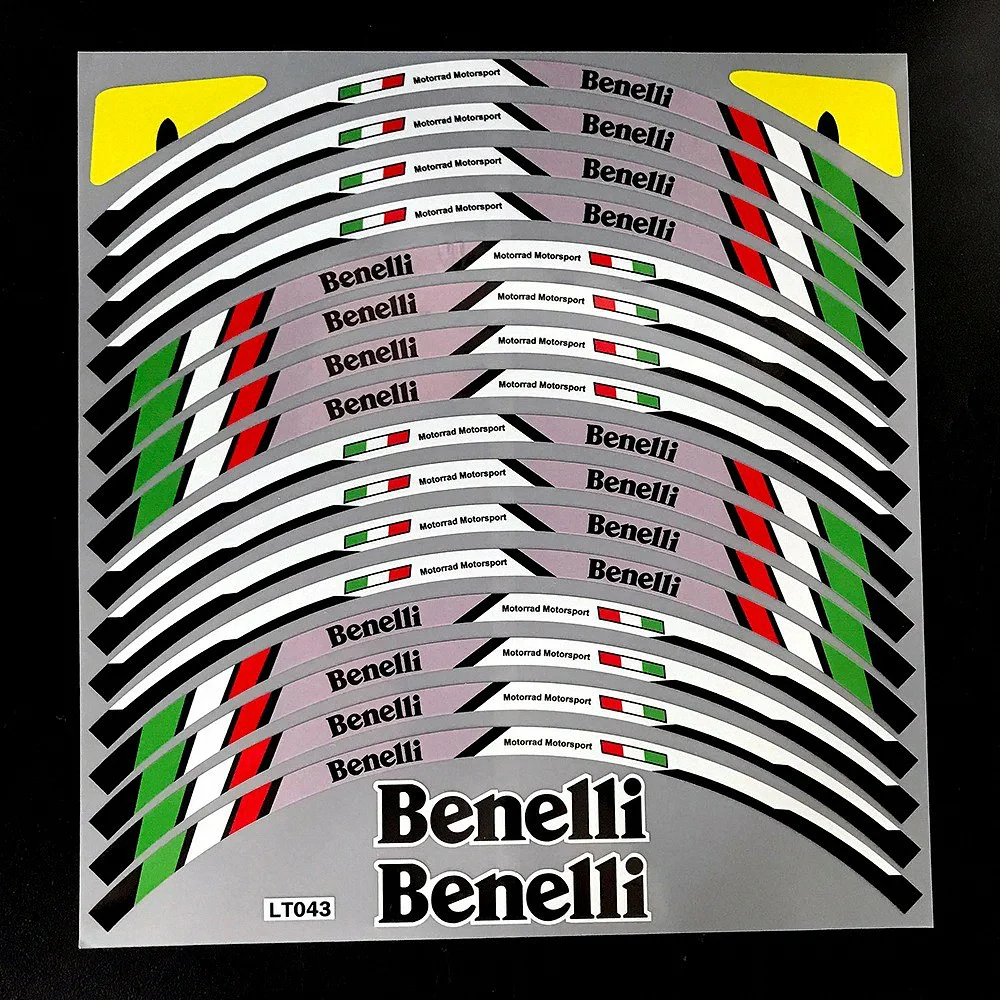 For Benelli Wheel Sticker Motorcycle Accessories Leoncino BN TRK TNT Tornado 702x 502x 502c 180s 702 600 502 500 302 150 135 125