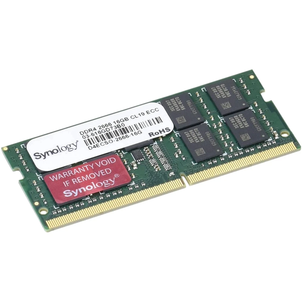 Synology DDR4 RAM 16GB ECC Unbuffered SODIMM RAM Laptop RAM Memory