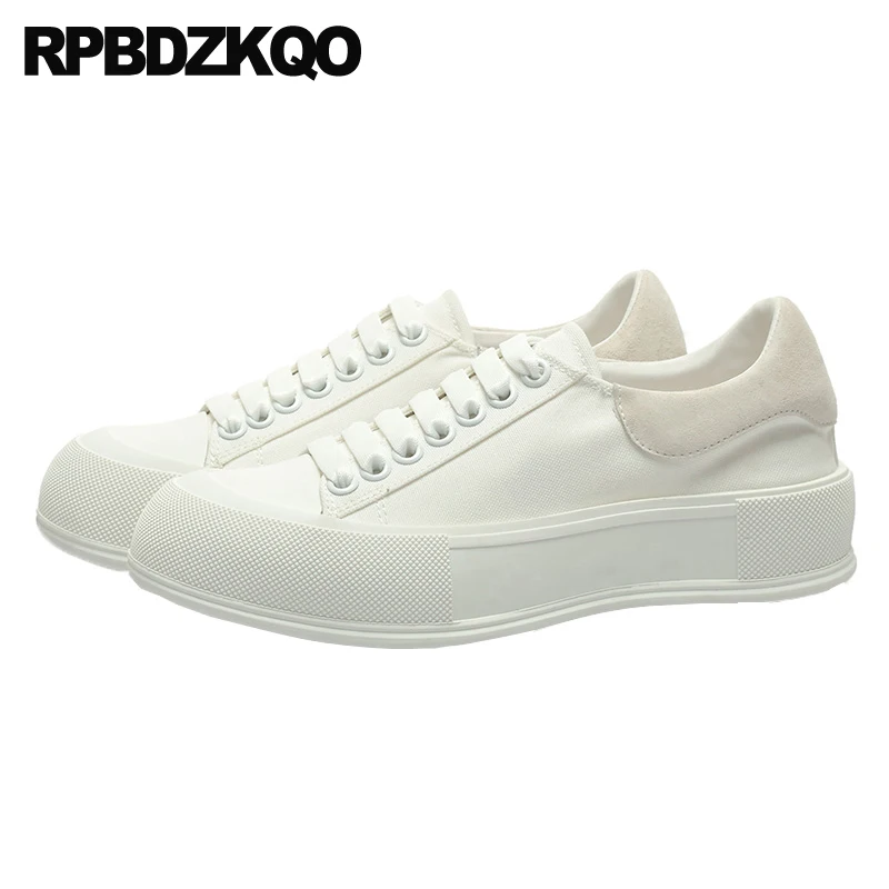 Sneakers Platform Couple Fashion Brand Casual Flats Designer Shoes Men High Quality Creepers Spring And Autumn Vulcanize Canvas