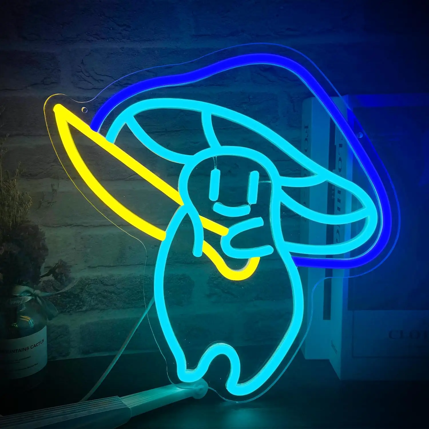 

Mushroom Neon Sign USB Powered LED Neon Light for Gaming Room Bar Party Bedroom Decorations Birthday Gift Art Wall Lights