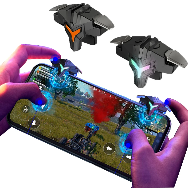 A1 Mobile Game Trigger for PUBG Phone Gaming Controller Gamepad Joystick Aim Shooting Triggers 4