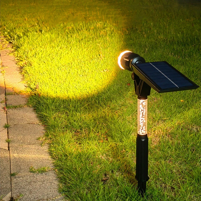 

LED Solar Garden Light Outdoor Waterproof Solar Powered Spotlights Courtyard Lawn Sunlight Lamp Path Balcony Fence Decoration