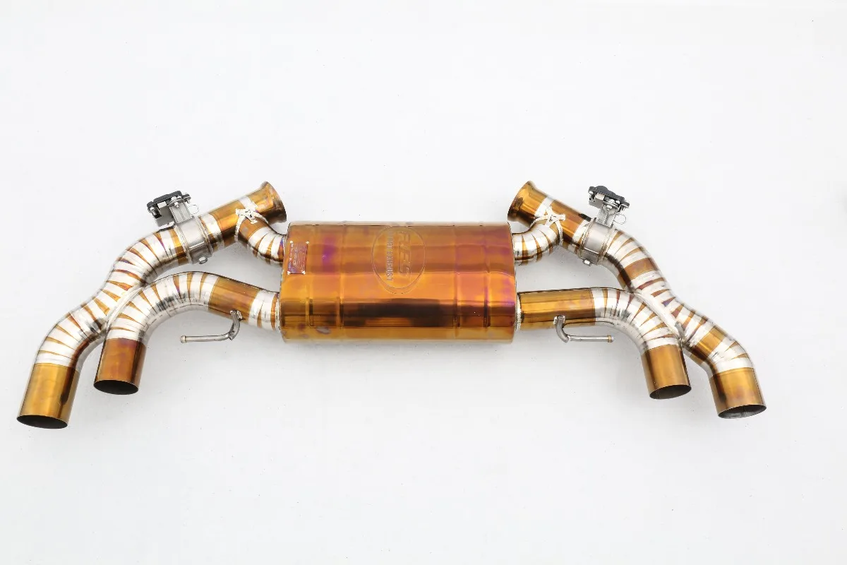Factory Customization 304 Stainless Steel/Titanium Valved Exhaust System For X3M F97/X4M F98 3.0T S58