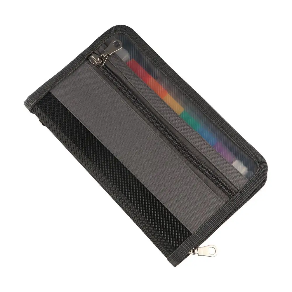 Wodoodporna, rozkładana teczka Odporna na zużycie 13-kieszeniowa teczka na dokumenty Bezpieczne przechowywanie Torba na dokumenty o dużej pojemności Bilety