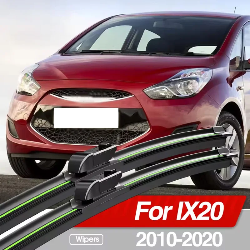 For Hyundai IX20 2010-2020 Front Windshield Wiper Blades 2pcs Windscreen Window Accessories 2011 2012 2013 2014 2018 2019