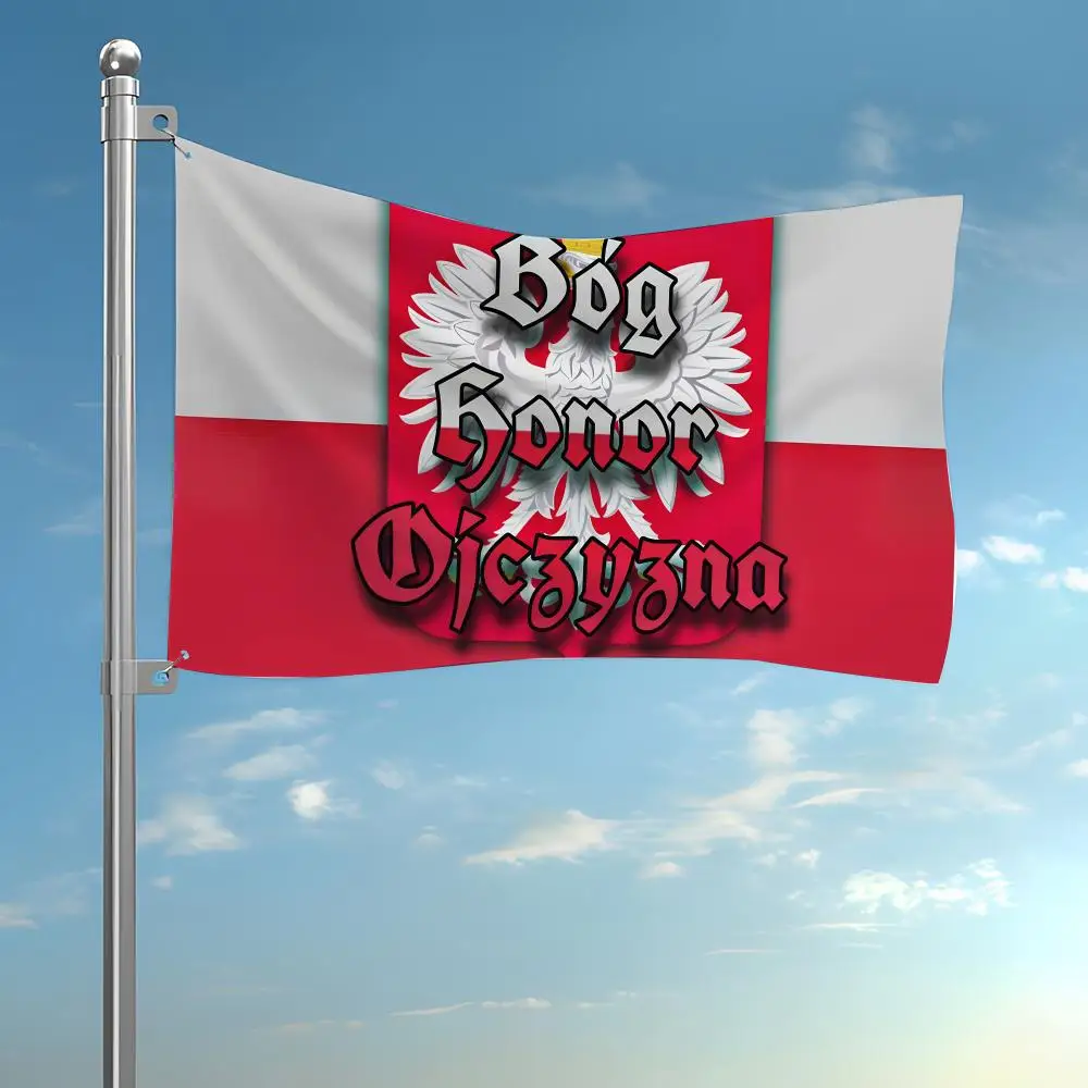 P-Poland Flags 3X5 …