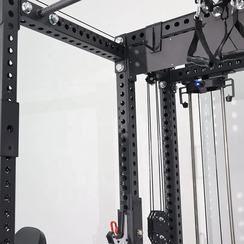 Shizhuo Commercial Indoor Workout Gym Power Squat Rack Multi Functional Flying Bird Training Rack Smith Trainer Machine