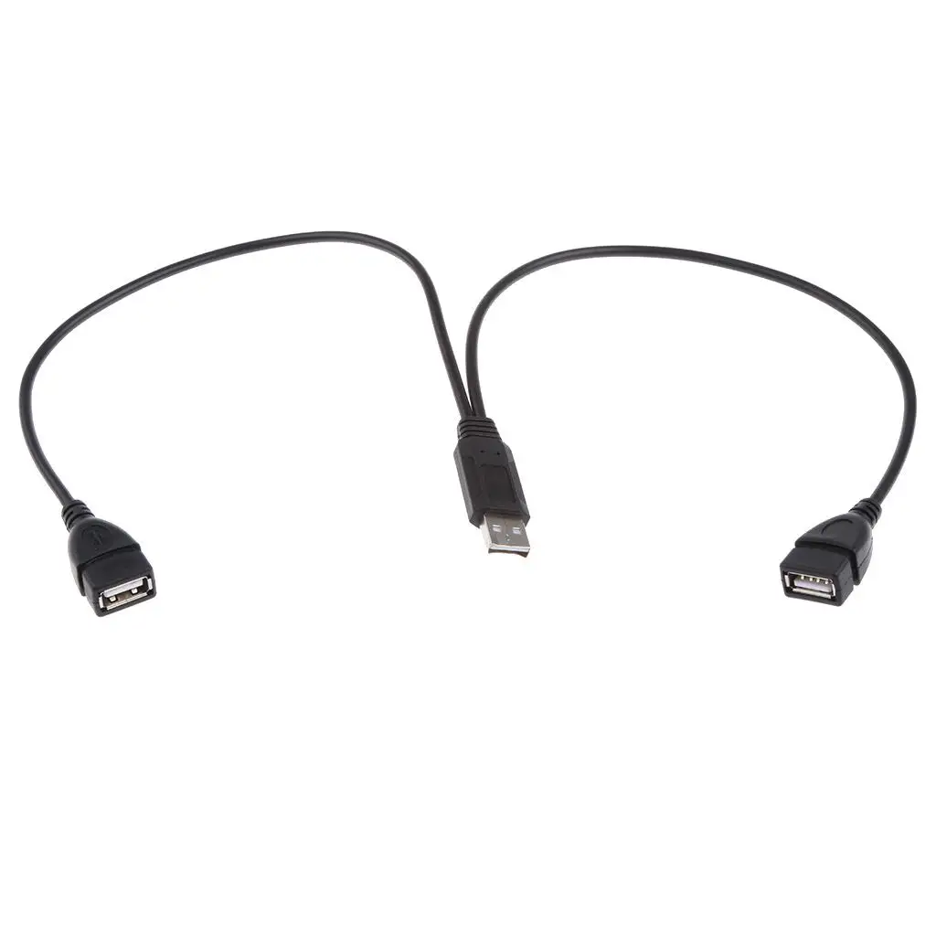 

USB Splitter Adapter Cable Multiport USB 3.0 Charging Hub Sync Lead for Car and Home Electronics