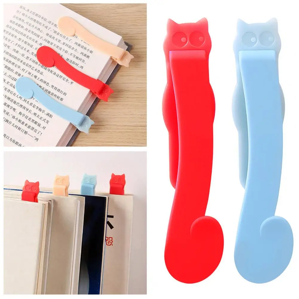 Bookmark Holder Revolutionary Silicone Book Clip for Easy Page Marking Smart Bookmark Automatic Page Marker Innovative Book Clip