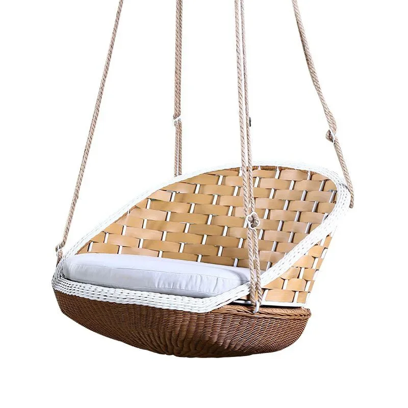 

Hammock Rattan Chair Hammock Adult Indoor Balcony Lazy Single Double Nest Drop Cradle Chair Outdoor Swing