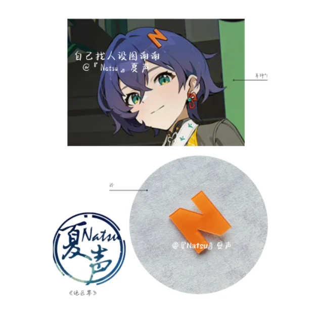 

Аниме Zenless Zone Zero Belle заколка для волос косплей костюм головной убор повязка на голову заколки аксессуары для волос