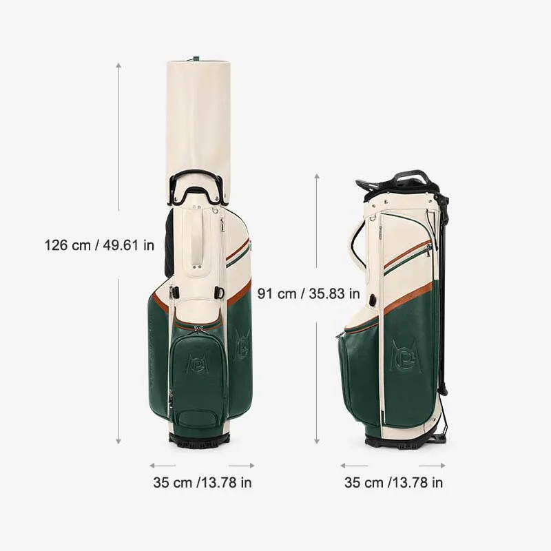 7-Grid Plug Hole Shoulder Strap Golf Waterproof Microfiber Club Bag PGM QB175 Golf Bag Women's Stand Bag