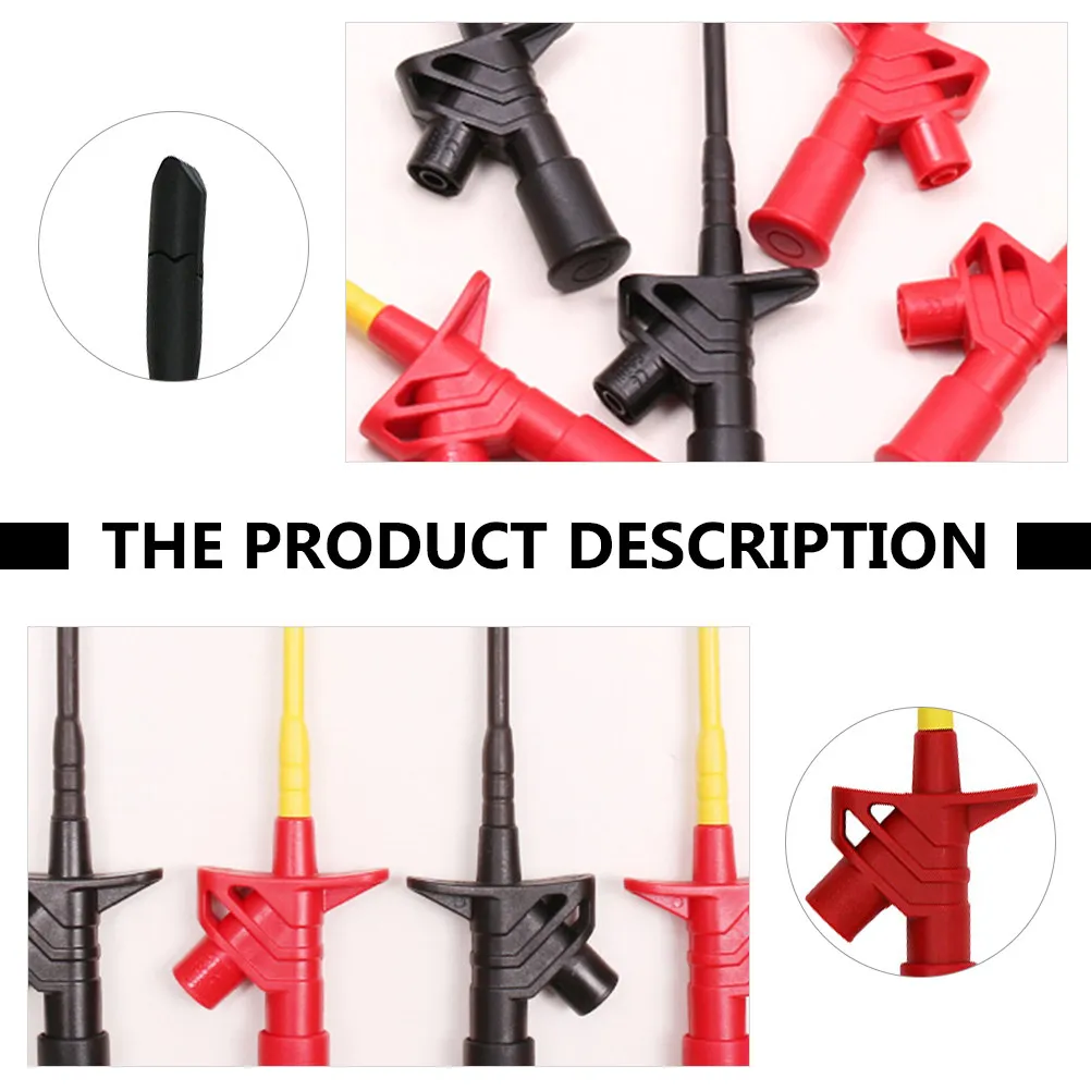 

2 шт. Тестеры электроизоляции с пробивными наконечниками, сверхмощные измерительные щупы для мультиметра, аксессуары для автомобильной диагностики