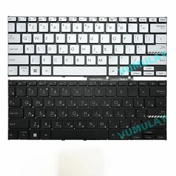 US/Russian Keyboard for Asus Vivobook Go 14 E1404 E1404G E1404GA E1404F E1404FA L1404FA L1404 L1404F L1404FA-NK286W