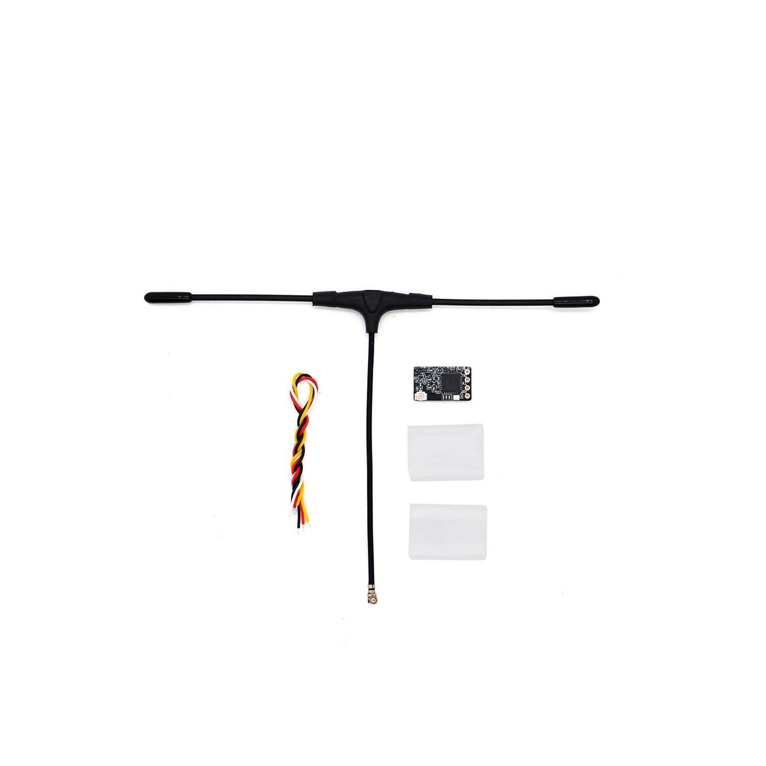 CYCLONE 2.4GHZ 2400MHZ/915MHZ ELRS Nano Receiver with T Antenna 4pin Interface for RC FPV Traversing Drone Racing Upgrade Parts