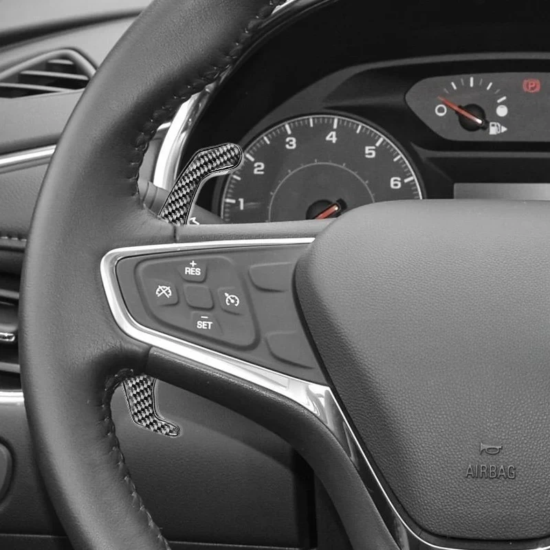 ABS Carbon Fiber Steering Wheel Shift Paddles Extend Sport For Chevrolet Malibu XL