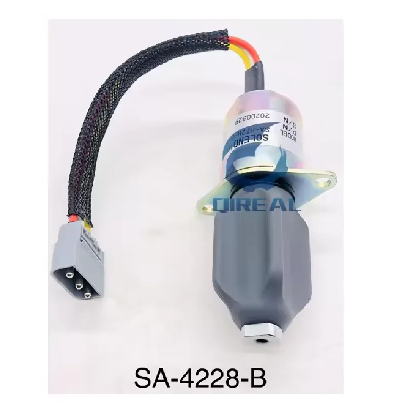 For L70C L330C L70B Engine Wholesale SA-4228-B SA-4260-12 SA-4612-12 Flameout Solenoid Valve Excavator parts