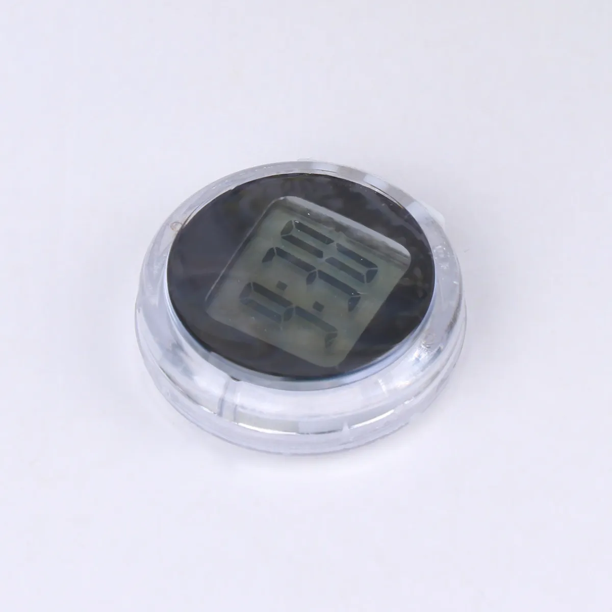 Mini Car Dashboard Clock Self-Adhesive Waterproof Digital Clock for Car Motorcycle Scooter Bike Office Use 12-Hour Format Black - view 6