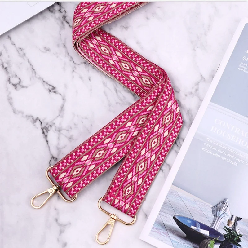 أحزمة كتف بسيطة على الطراز الوطني، أشرطة حقائب متعددة الوظائف قابلة للتعديل، ملحقات الأمتعة القابلة للاستبدال