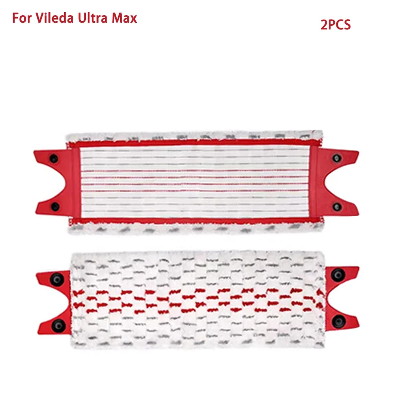 High Quality Microfiber Floor Mop Pads Reusable Flat Spin Mop Cloth Replacement for Vileda UltraMax Quick Drying Machine Washabl