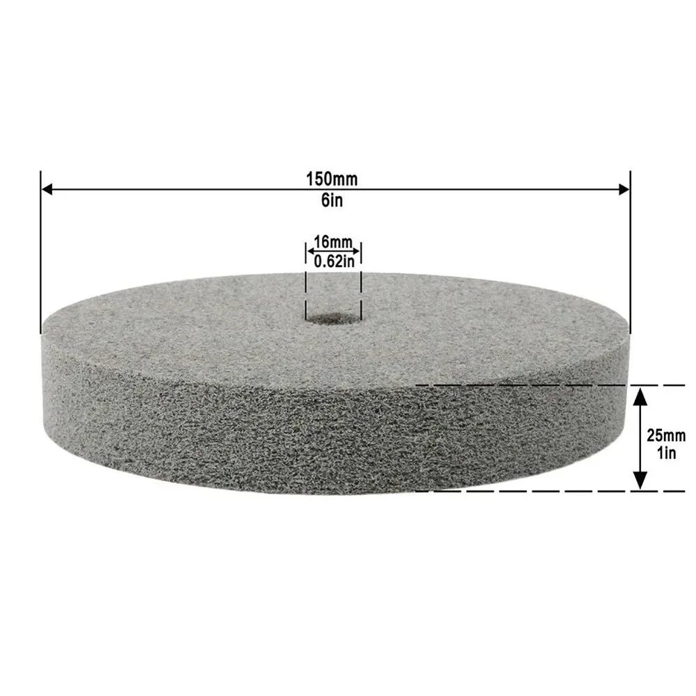 

Nylon Polishing Wheel Polishing Wheel 6 Inch Nylon Fiber Pad for Polishing For Metal Surfaces with High Temperature Resistance