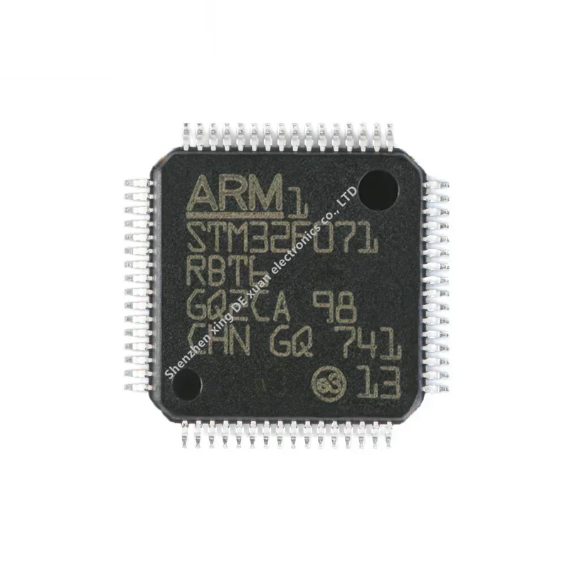 Original genuine STM32F071RBT6 LQFP-64 ARM Cortex-M0 32-bit microcontroller MCU Design of Integrate Circuit