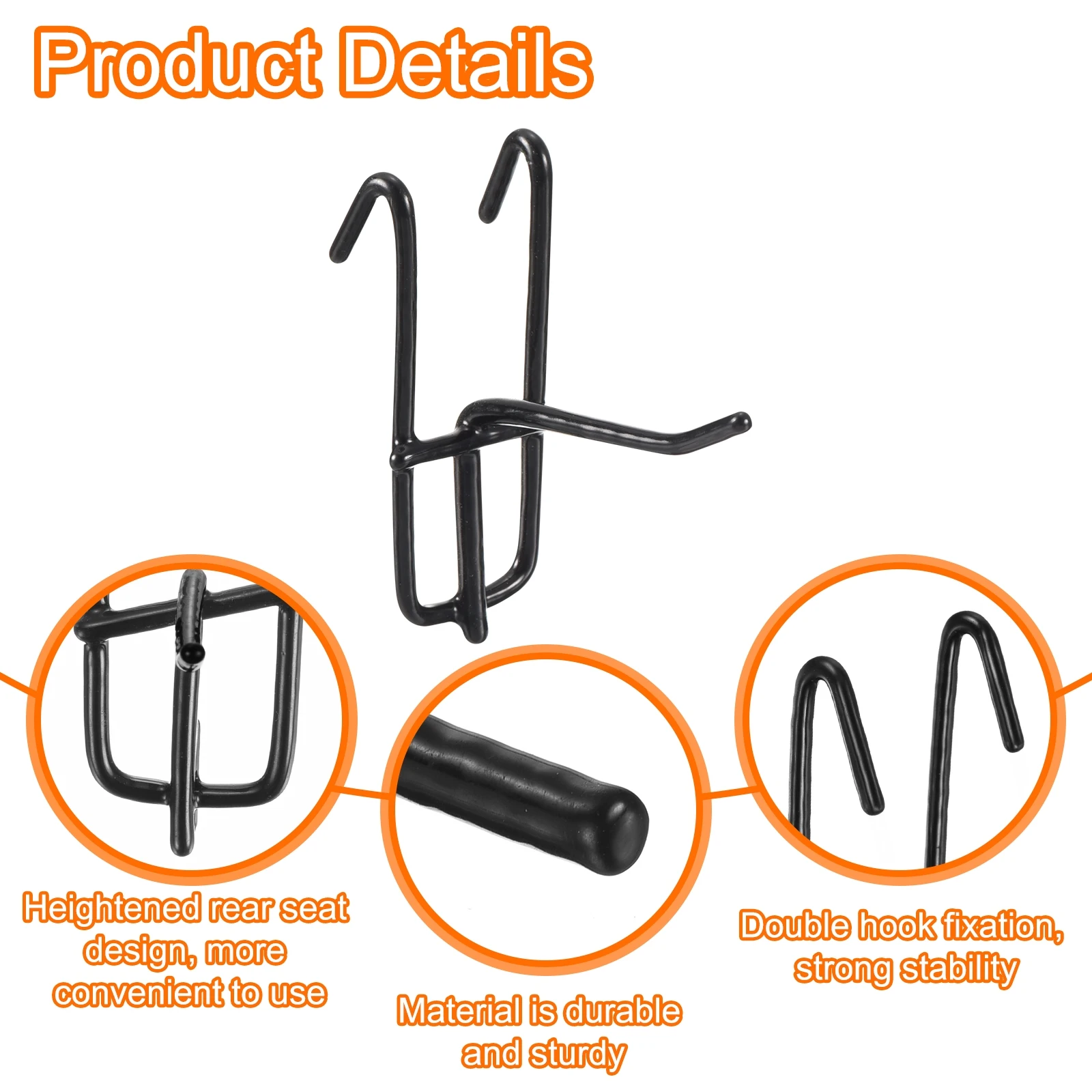 10 Grid Wall Hooks Grid Wall Panel Display Hooks for Grid Wall Accessory Display Rack for Retail Stores Home Office Storage