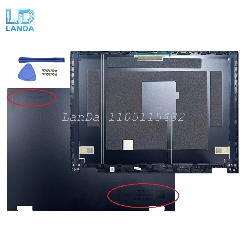 Notebook Screen LCD Back Cover Front Bezel Palmrest Bottom Laptop Accessories For ACER NEO16 PHN16-72 N23C12 2024 Laptops Case