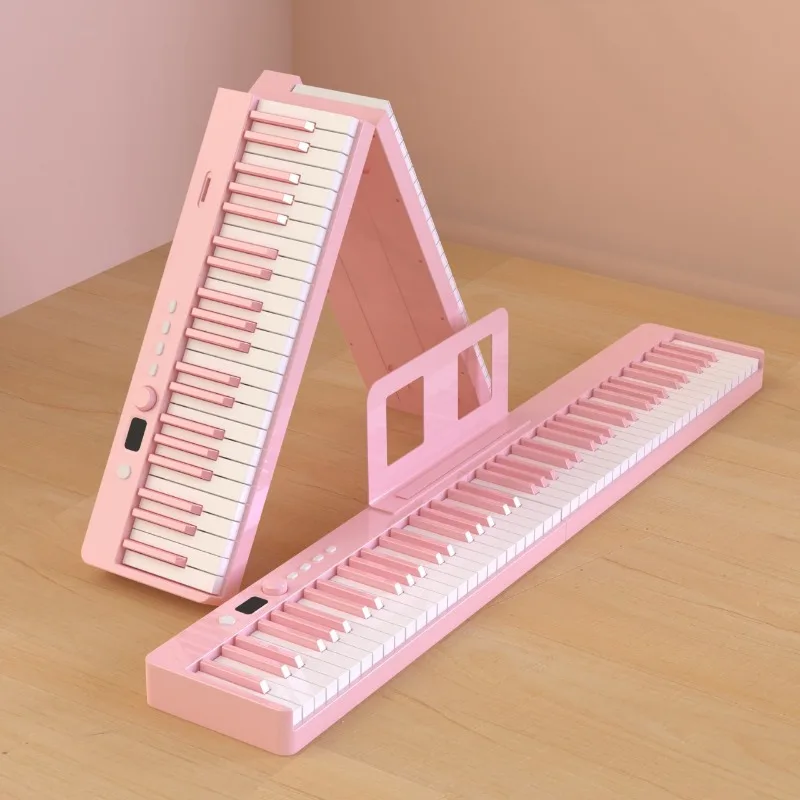 88 Key Portable Foldable Digital Piano Beginners Practice Keyboard Keyboard Musical Instrument Electronic Piano Keyboard