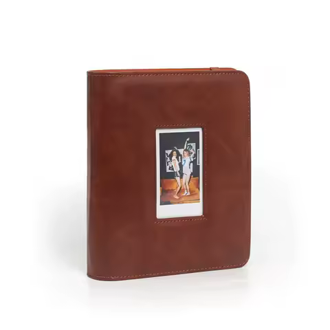 INS Solid Color For Fujifilm Instax Mini 12/11/9/8 EVO mini99 Film Album Mini Truck Photo Large Capacity Card Binder Four Grid