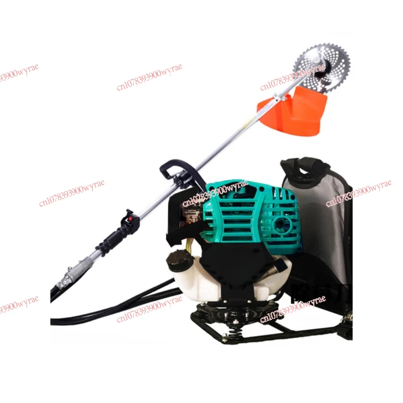 Multifunctional agricultural land reclamation gasoline lawn mower scarifier irrigation cutter