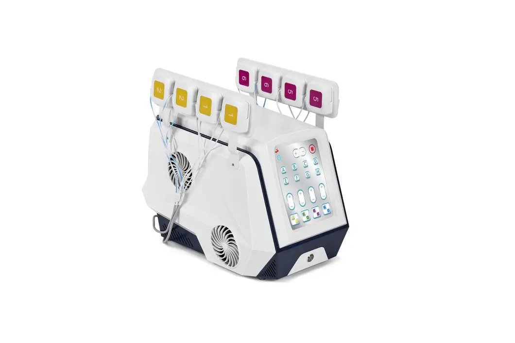 

EMS 8 Handles Muscle Stimulator Body Shaping Machine with Cellulite Reduction Beauty Machine