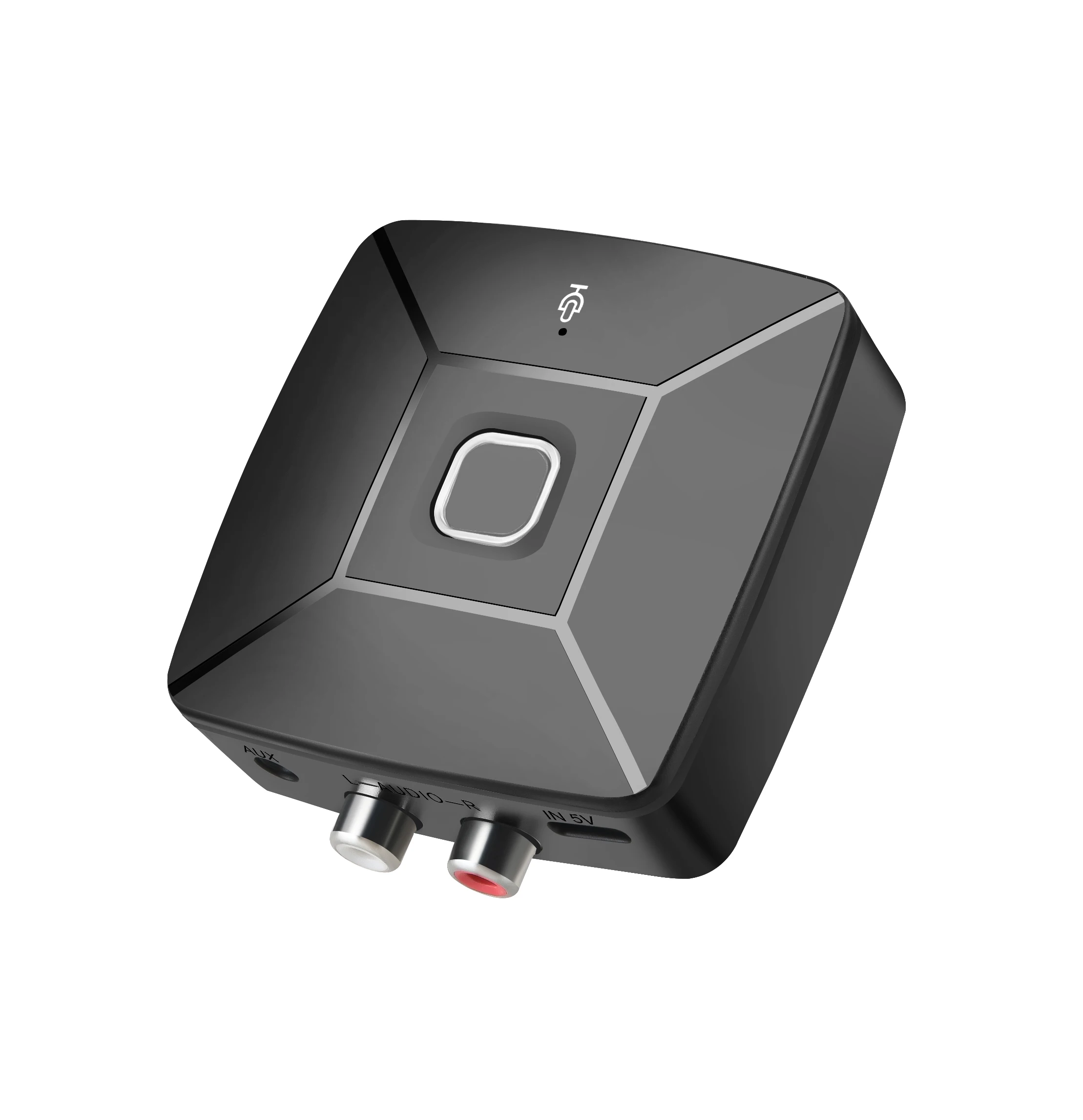 10 Buah Penerima Audio Bluetooth 54 Adaptor 35Mm Ke RCA untuk Amplifier Stereo Rumah Mobil dengan Kualitas Suara HiFi