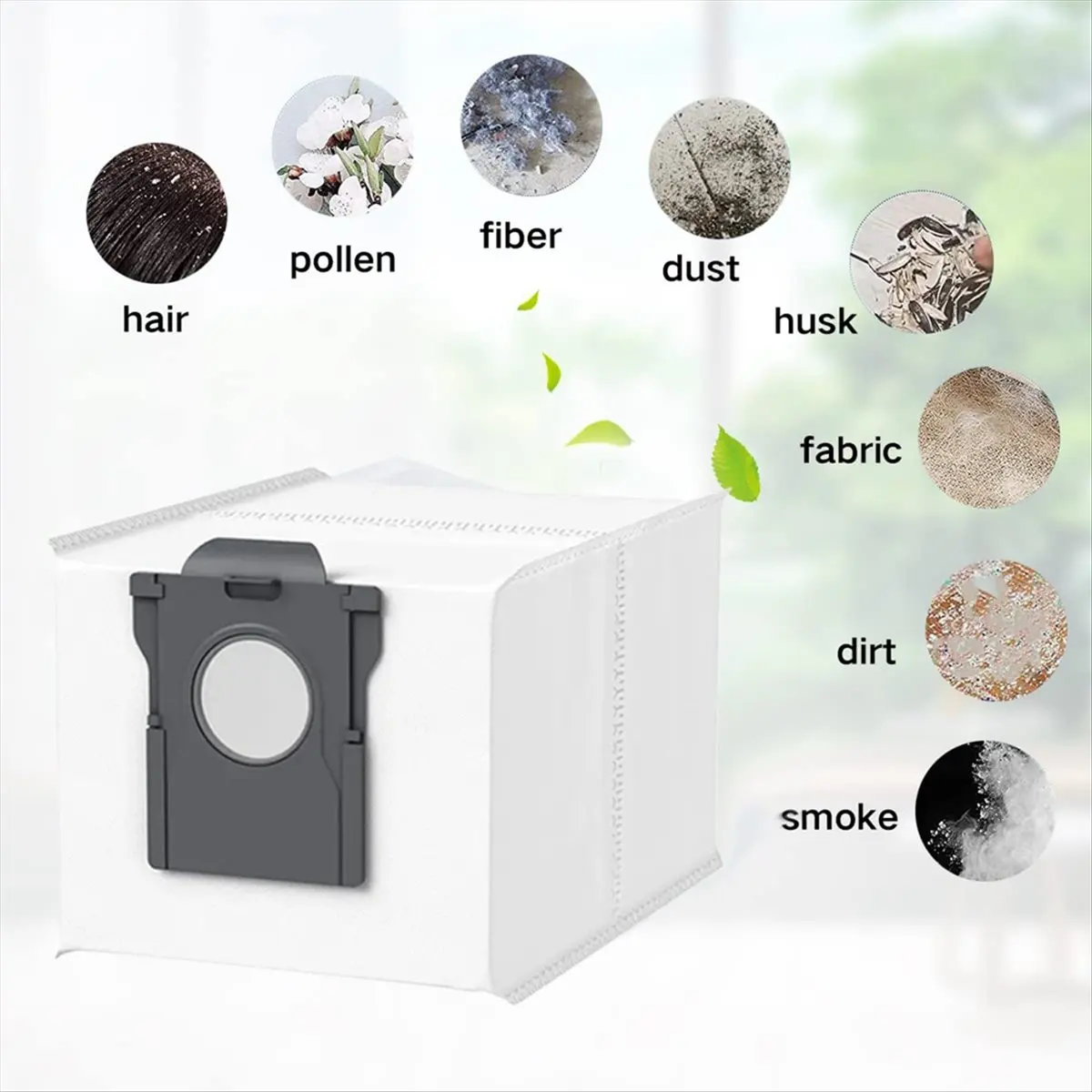 

A04V 6 Pcs Dust Bags for E30 Ultra / Trouver E30 Ultra Sweeper Accessories Built to Last and Work Well