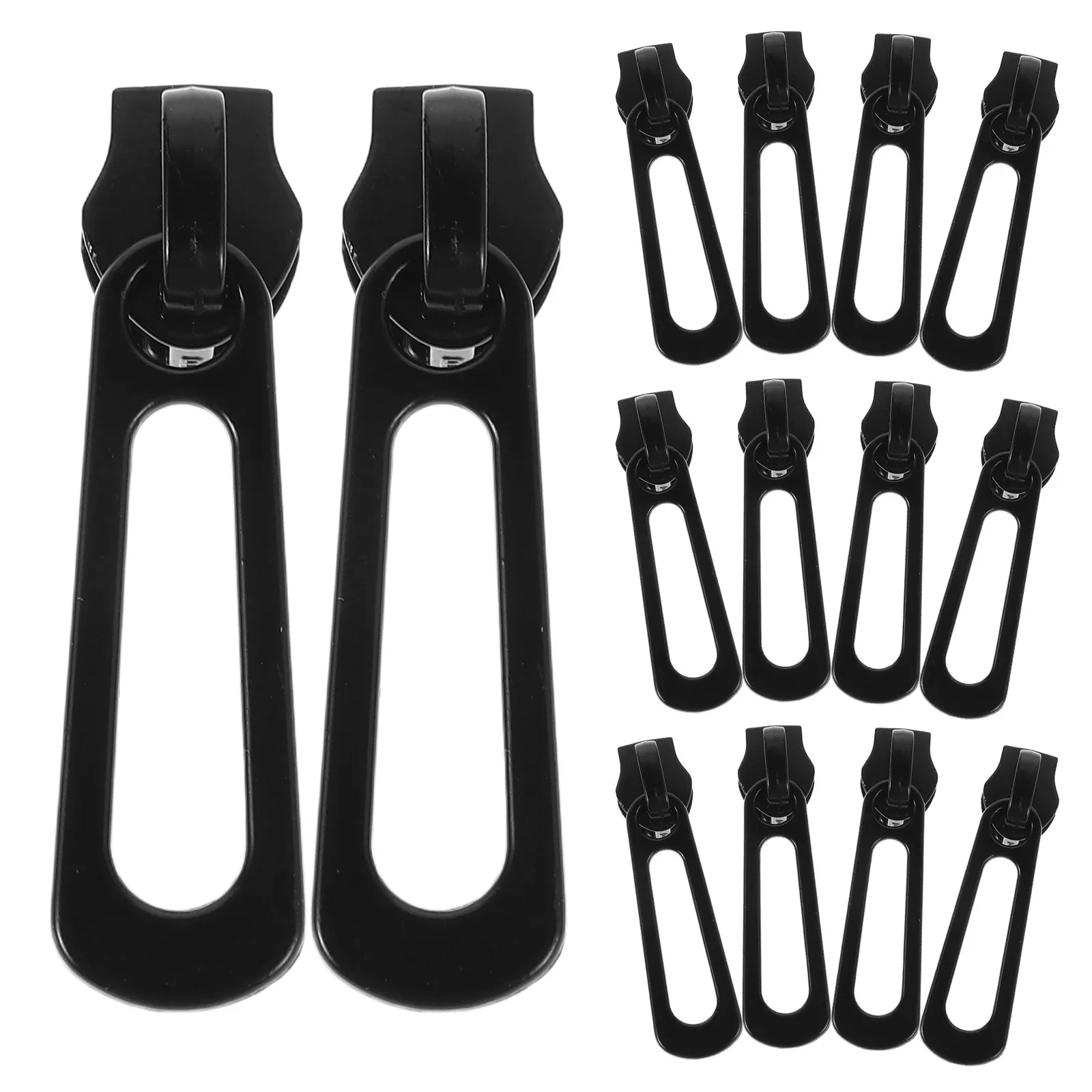 

40pcs Metal Pulls Heavy Instant Zipper Repair Kit Duty Alloy Slider Replacement For Coats Handbags Bags Diy Repair Tools