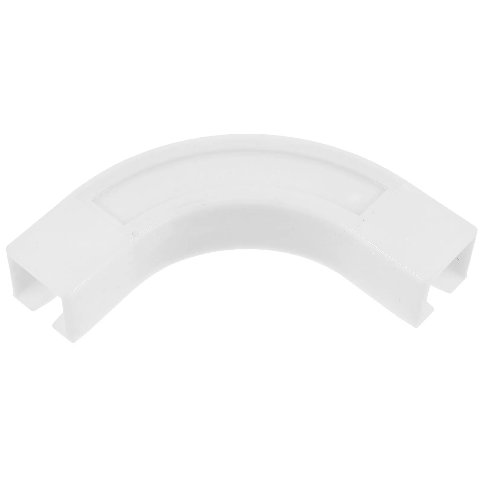 Plastic Curtain Track Connector Corner for Ceiling Rail Joint Room Divider Curtain Rail Connectors Replacement