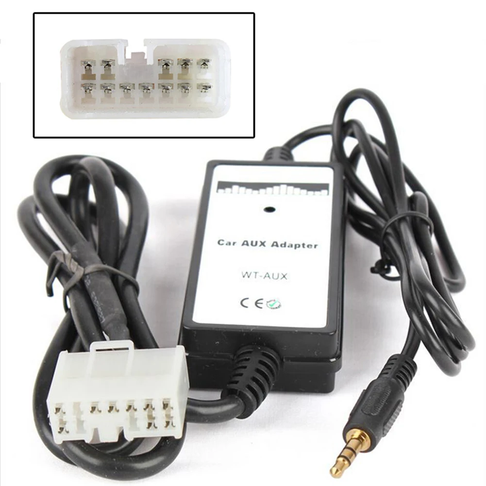 Enhance Your Car Audio Experience with this For Toyota For Camry Music Adapter 3 5mm AUX Input Easy Installation