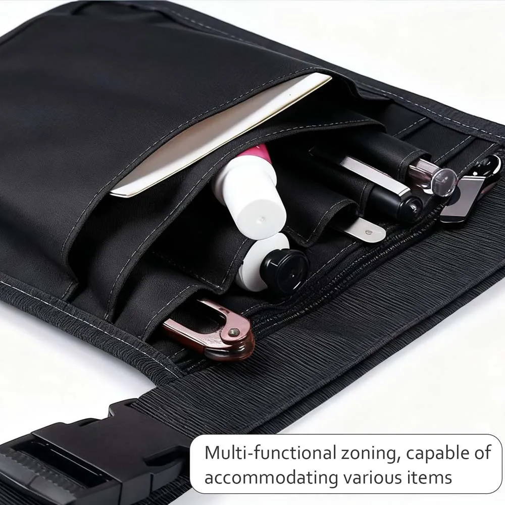 ممرضة الخصر حقيبة متعددة الوظائف أداة تخزين الخصر حقيبة الحلاق أداة فرشاة للمكياج حقيبة التخزين سعة كبيرة حزام خصر قابل للتعديل