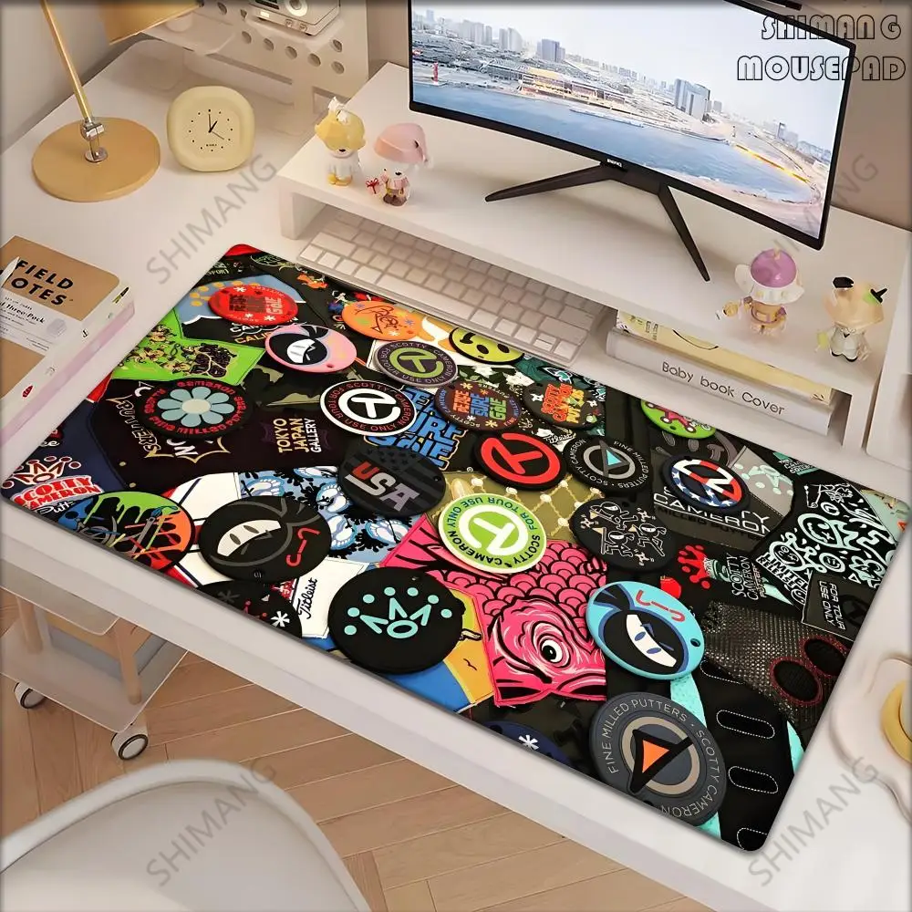 

Large Mouse Pad S-Scotty C-Camerons Printed Carpet Desk Mouse Pad Extended Gaming Keyboard Mat Large 100x50cm XXL Gamer Mousepad